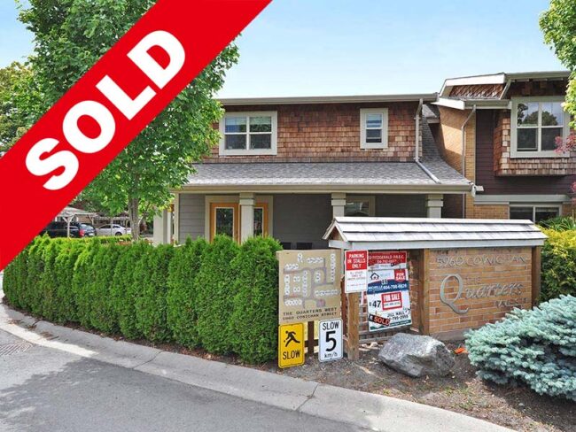 Cowichan Street Sold